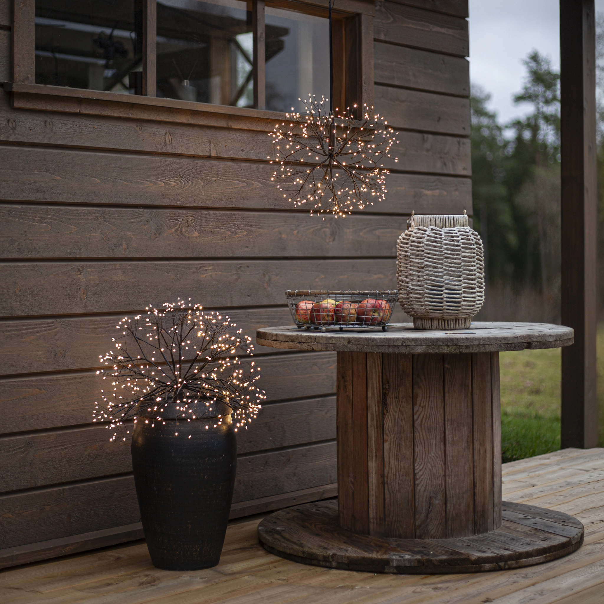 Hängande ljusboll 40 cm - Inom/utomhusbruk - 4