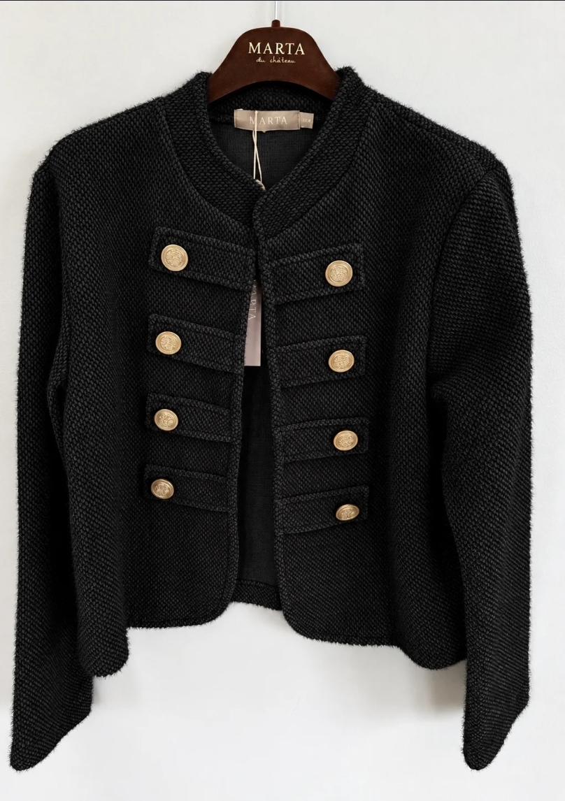 Marta- Jacka/cardigan Marlowe svart