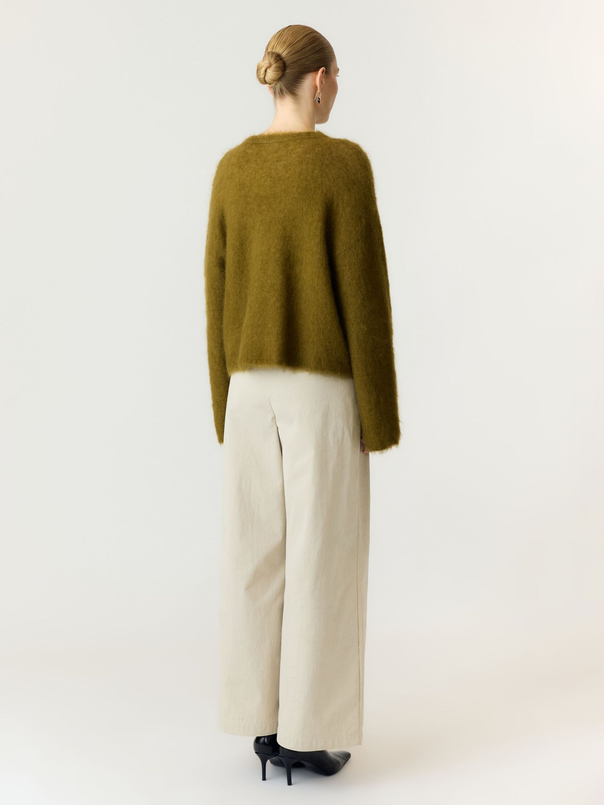 YAS Tilde Mohair Knit Sweater - 5