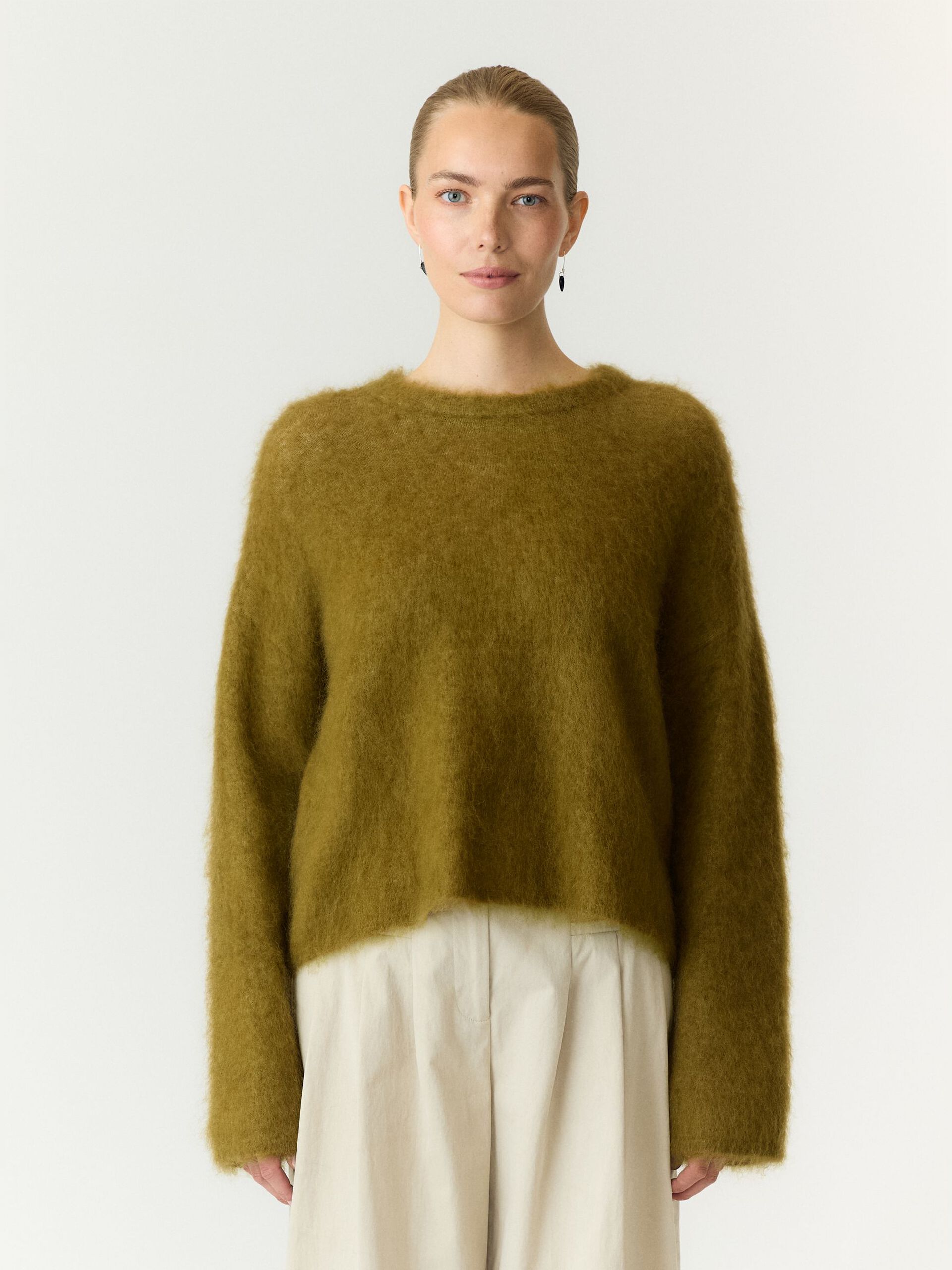 YAS Tilde Mohair Knit Sweater - 2