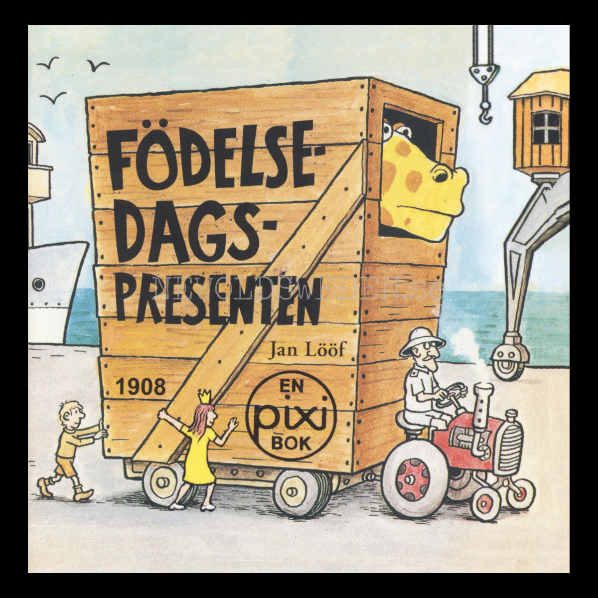 FÖDELSE-DAGS-PRESENTEN 1908 - PIXIBÖCKER - P200