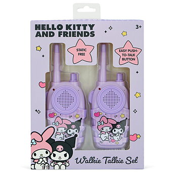 Kuromi & My Melody Walkie Talkie Set i Lila