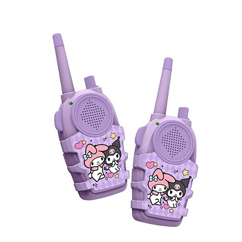 Kuromi & My Melody Walkie Talkie Set i Lila