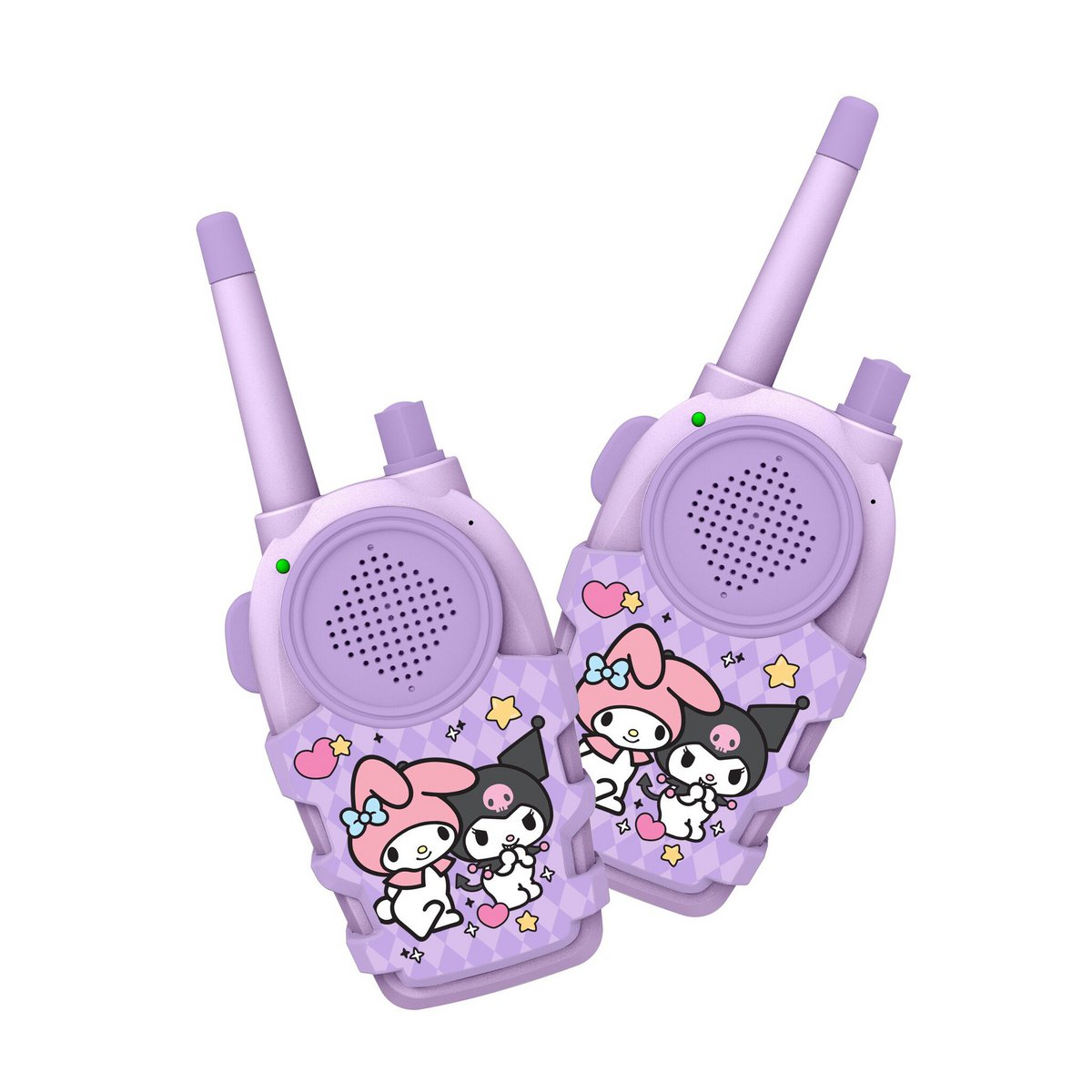 Kuromi & My Melody Walkie Talkie Set i Lila - 8