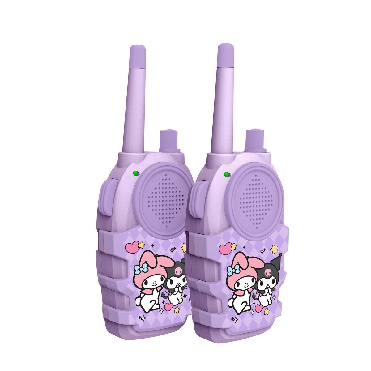 Kuromi & My Melody Walkie Talkie Set i Lila - 10