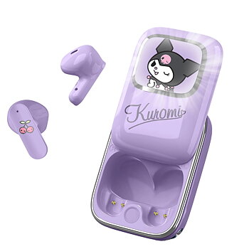 Kuromi Slide Case - TWS Earpods i Lila
