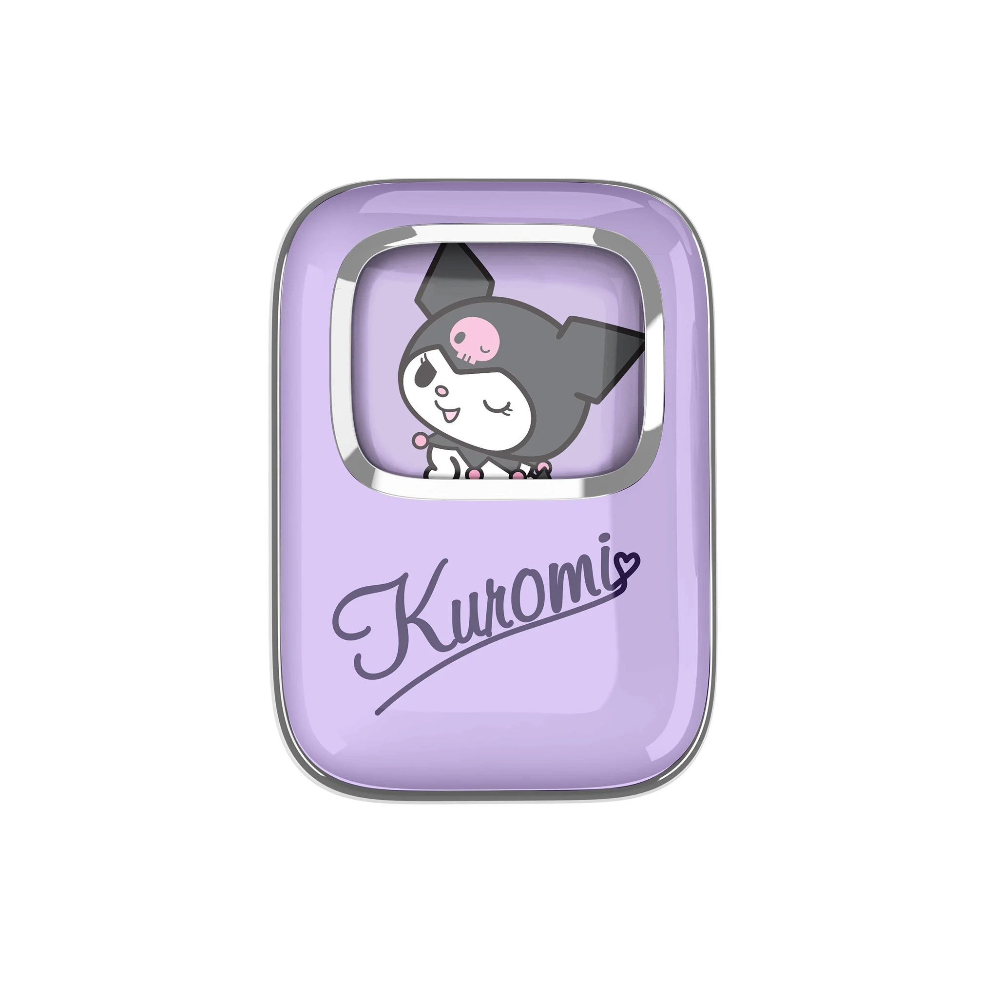 Kuromi Slide Case - TWS Earpods i Lila - 3