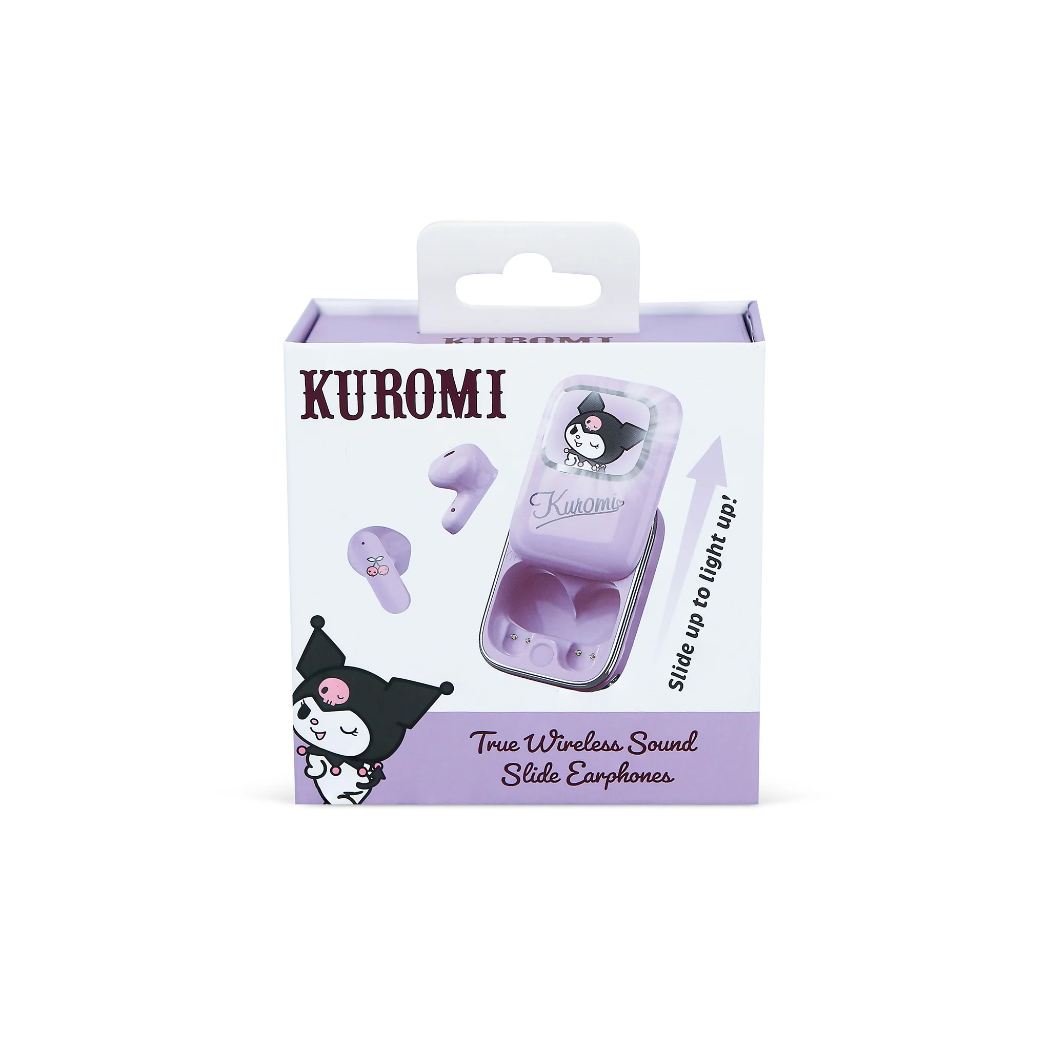 Kuromi Slide Case - TWS Earpods i Lila - 6