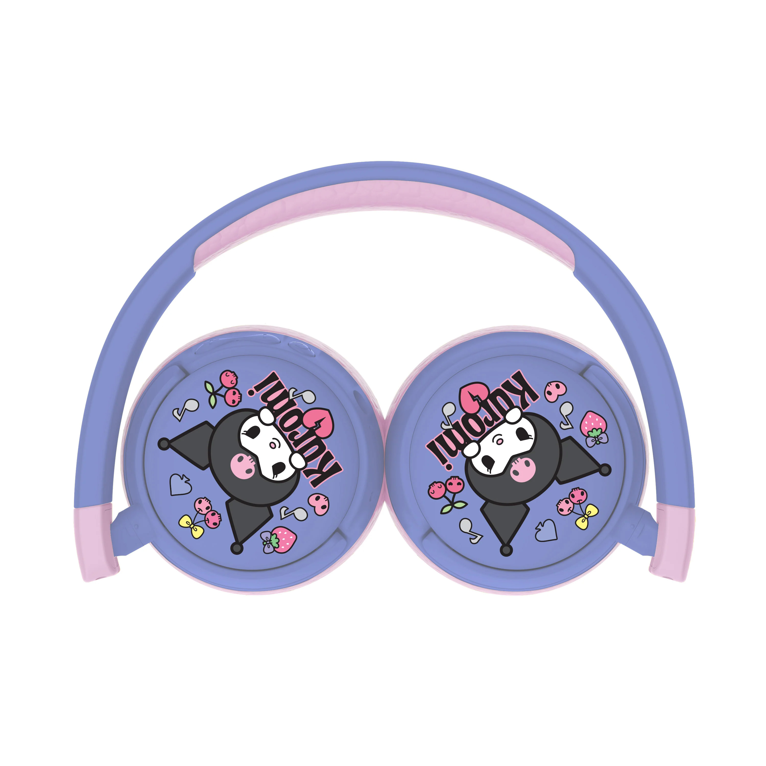 Kuromi Trådlösa Bluetooth Hörlurar - Lila och Rosa - 12