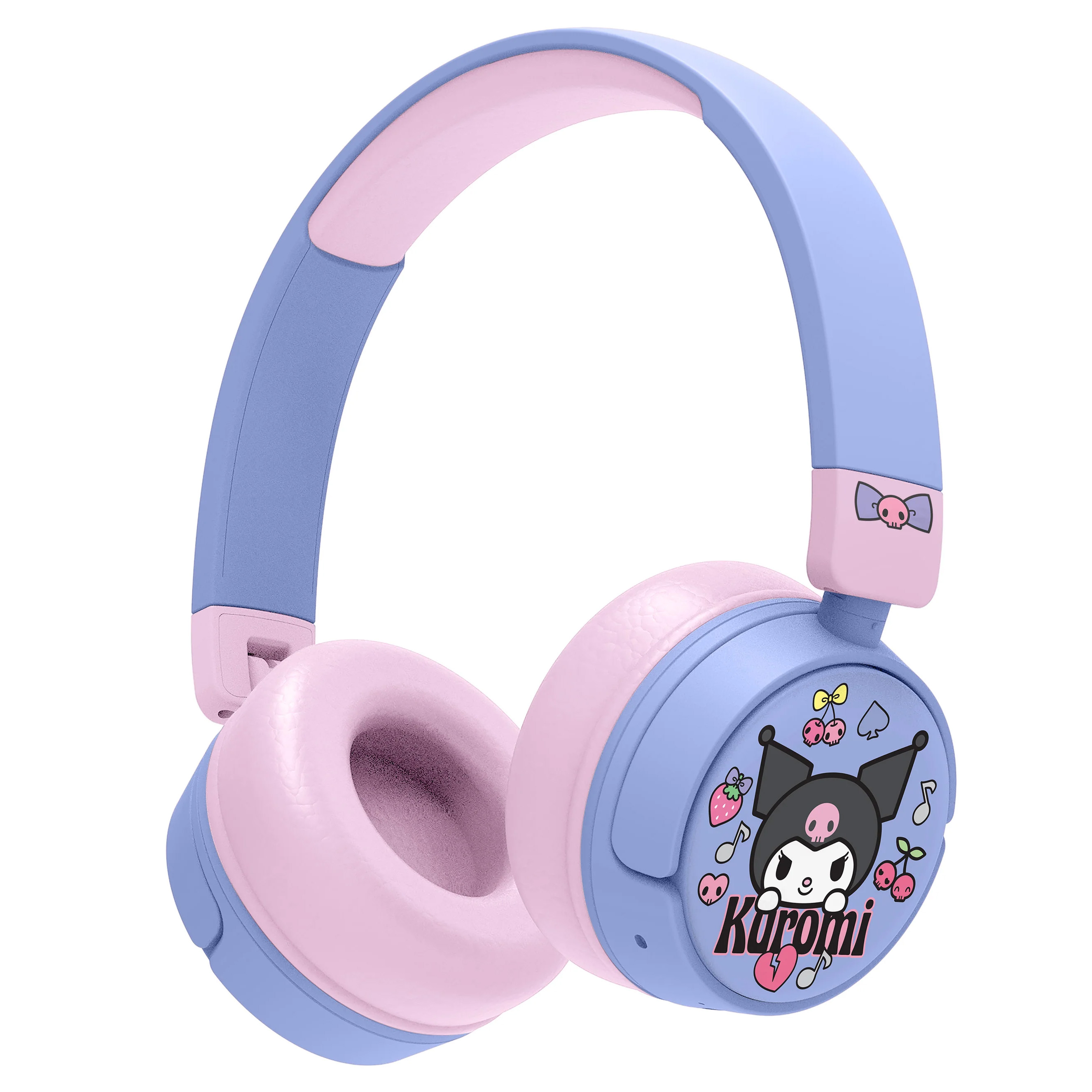 Kuromi Trådlösa Bluetooth Hörlurar - Lila och Rosa