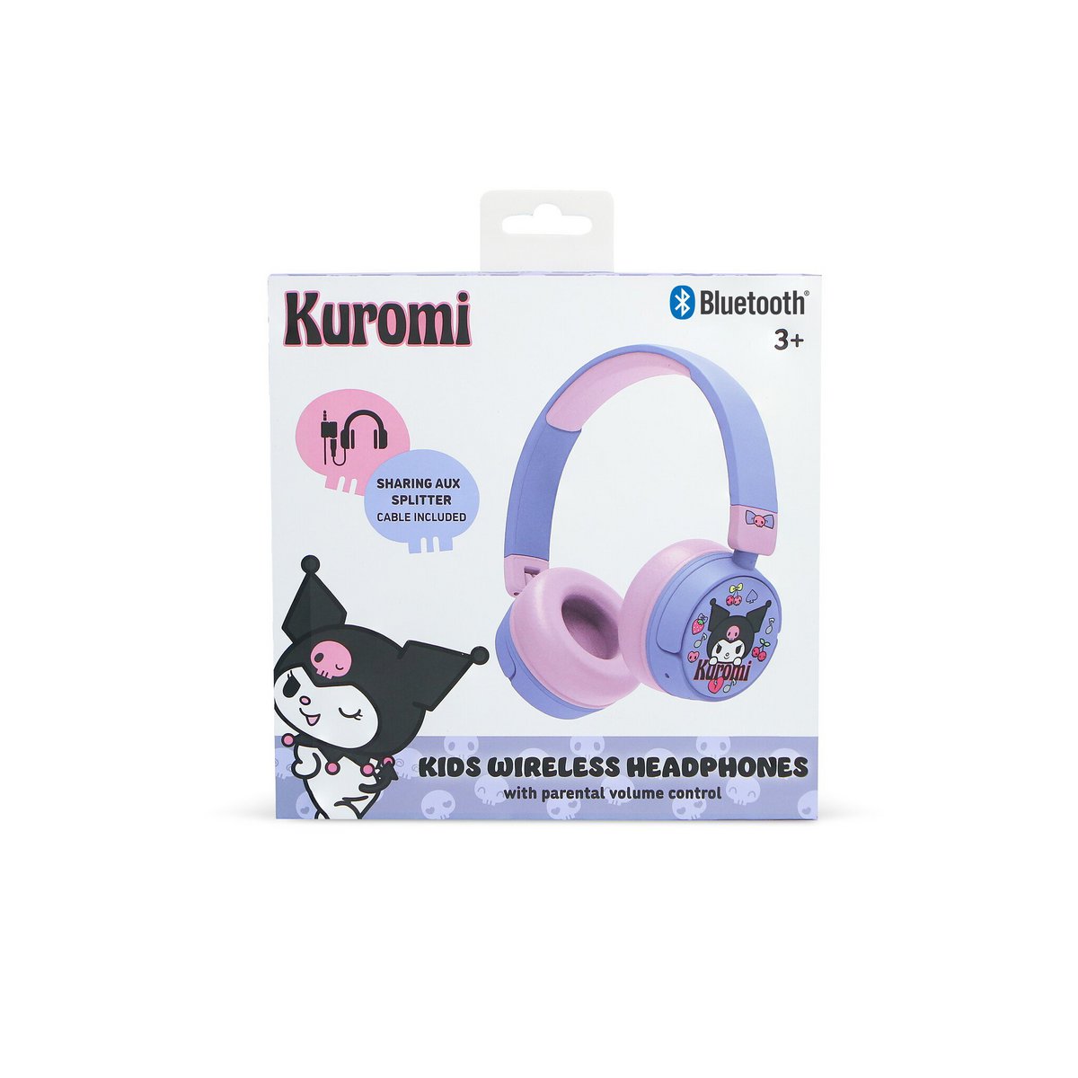 Kuromi Trådlösa Bluetooth Hörlurar - Lila och Rosa - 3