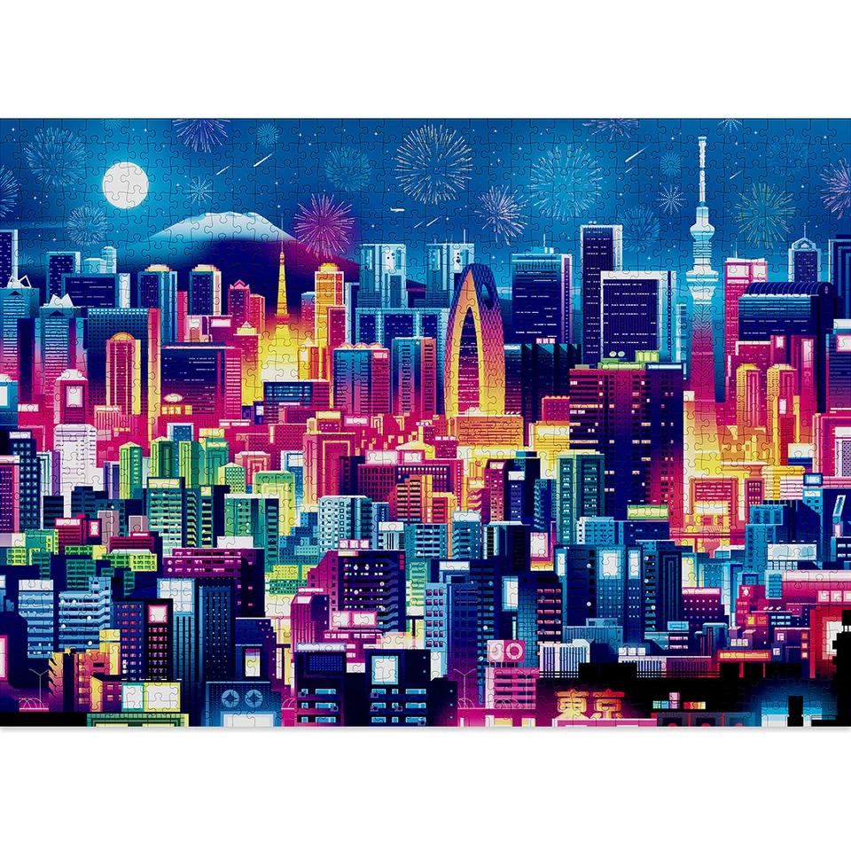 Cloudberries Tokyo pussel – 1000 bitar - 2