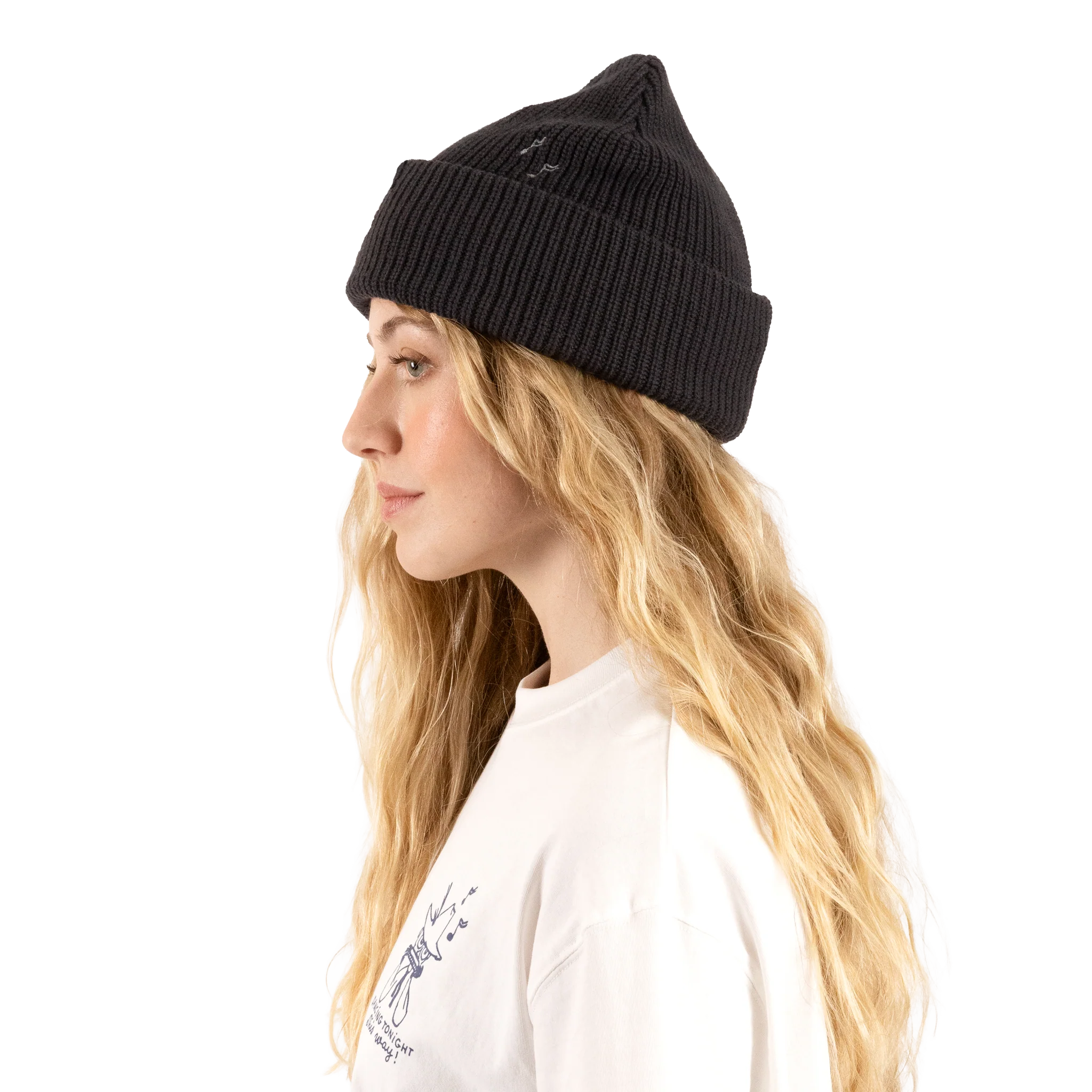 Moomin Beanie Snufkin – Embroidered Reflective Beanie - Adult One size - 3