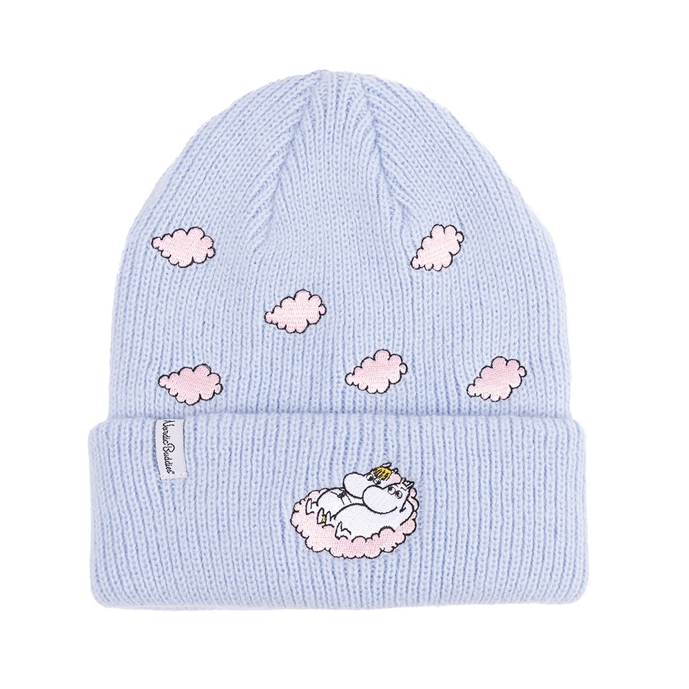 Mumin mössa broderi Snorkfröken & Mumintrollet på MOLN - Vuxen, One size
