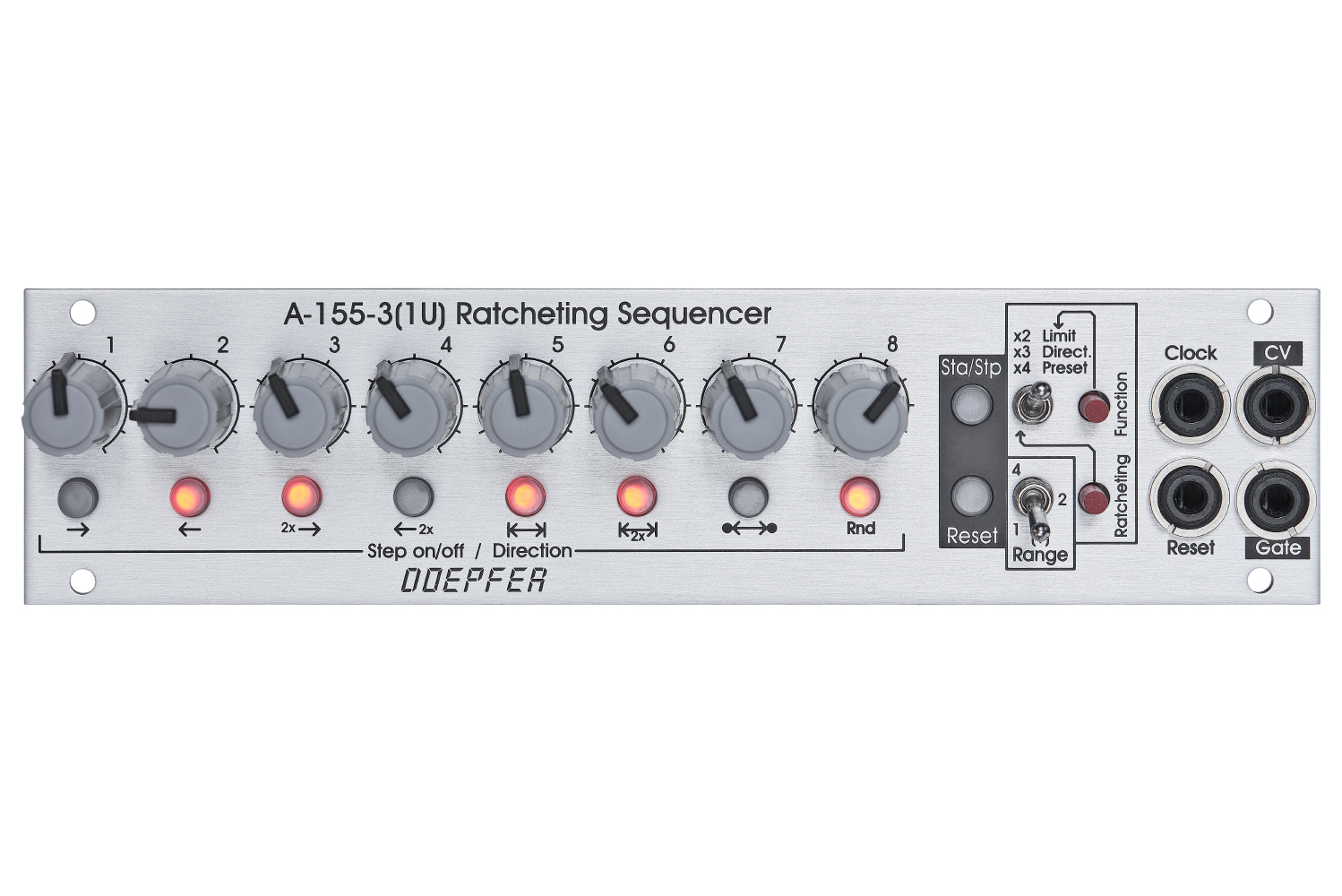 Doepfer A-155-3 Mini Analog Sequencer 1U
