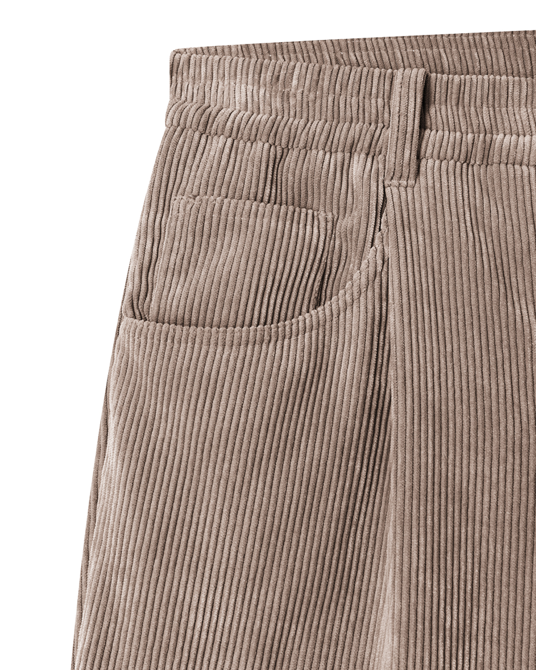 Manchesterbyxa Orchid barrel med resår bisquit beige - 5