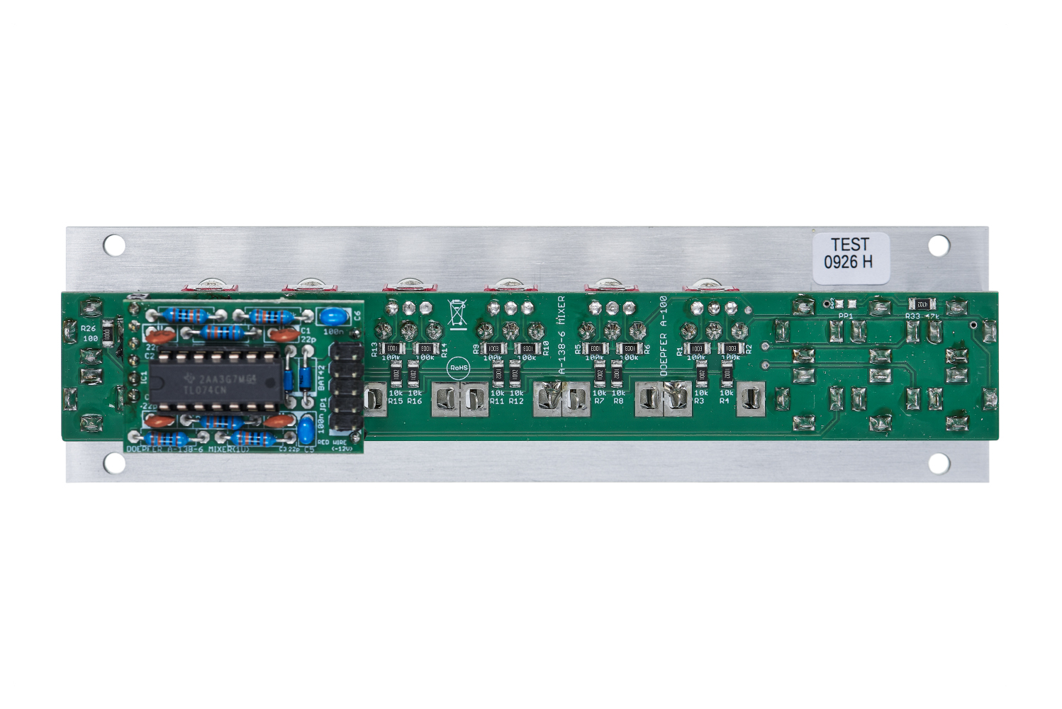 Doepfer A-138-6 1U Six Channel Mixer  - 2