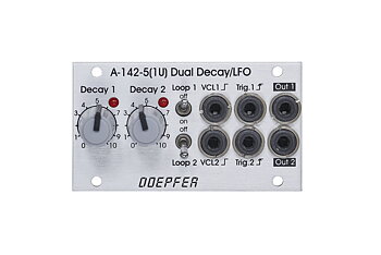 Doepfer A-142-5 1U Dual Decay/LFO 