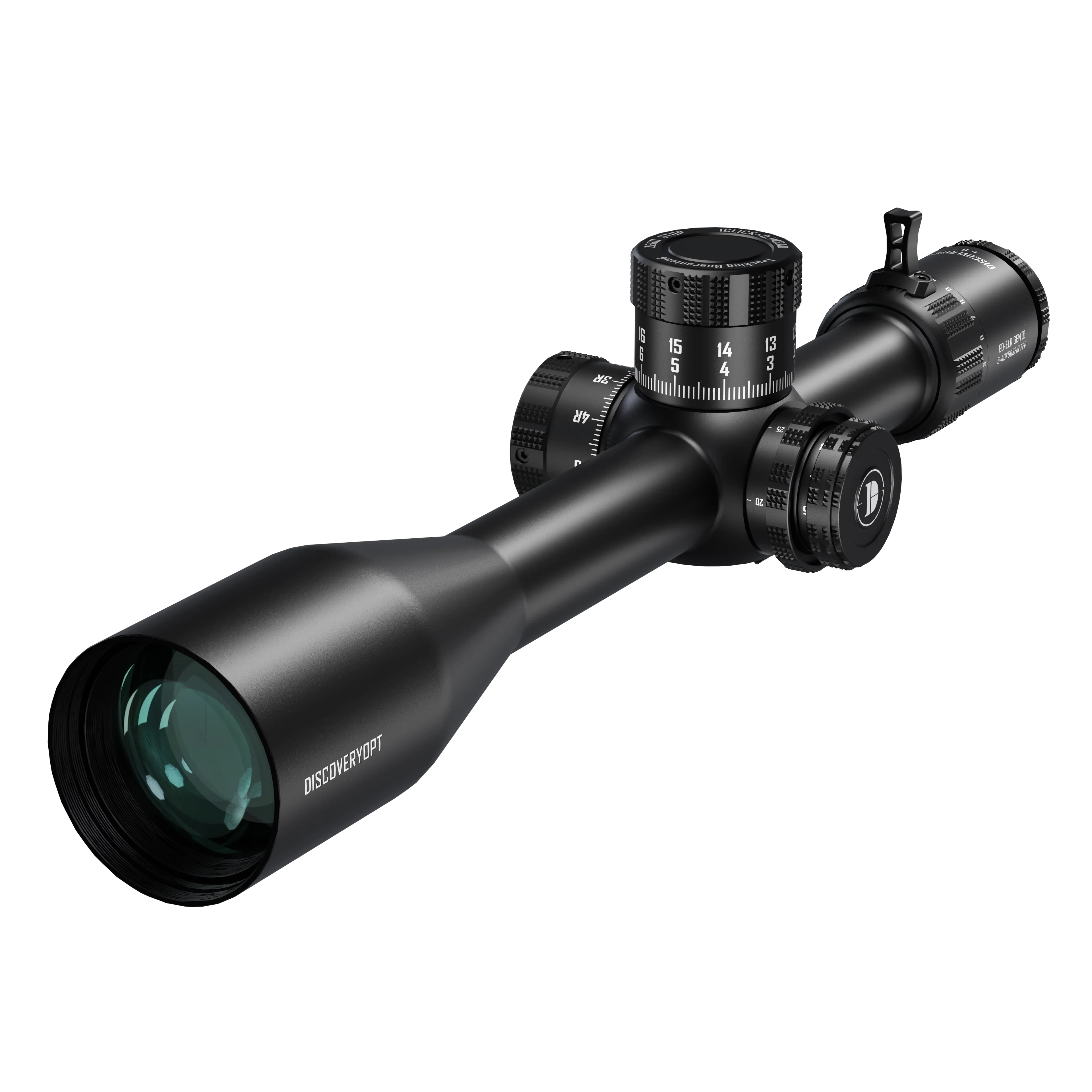 Discoveryopt ELR 5-40x56 ED Gen III FFP MRAD Belyst Kikarsikte