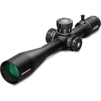 Discoveryopt PRS 5-25x56 ED Gen II FFP MRAD Belyst Kikarsikte