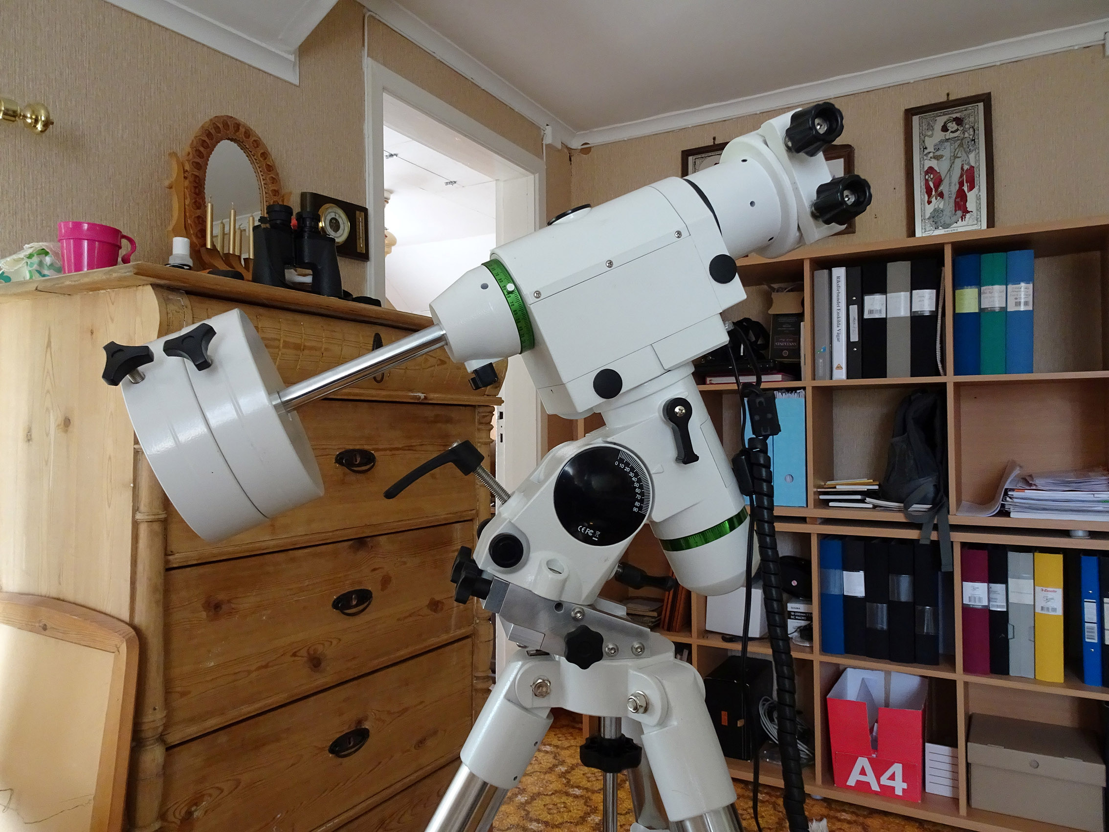 SKYWATCHER HEQ5 PRO MONTERING INKL. NIENNA NORTHIFIER - PRIVATFÖRSÄLJNING - 2