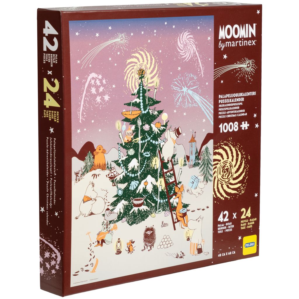 Moomin Pussel Christmas Calendar / Advent Calendar - 1,008 Pieces - 3