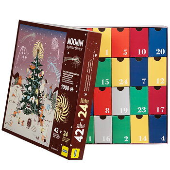 Moomin Pussel Christmas Calendar / Advent Calendar - 1,008 Pieces
