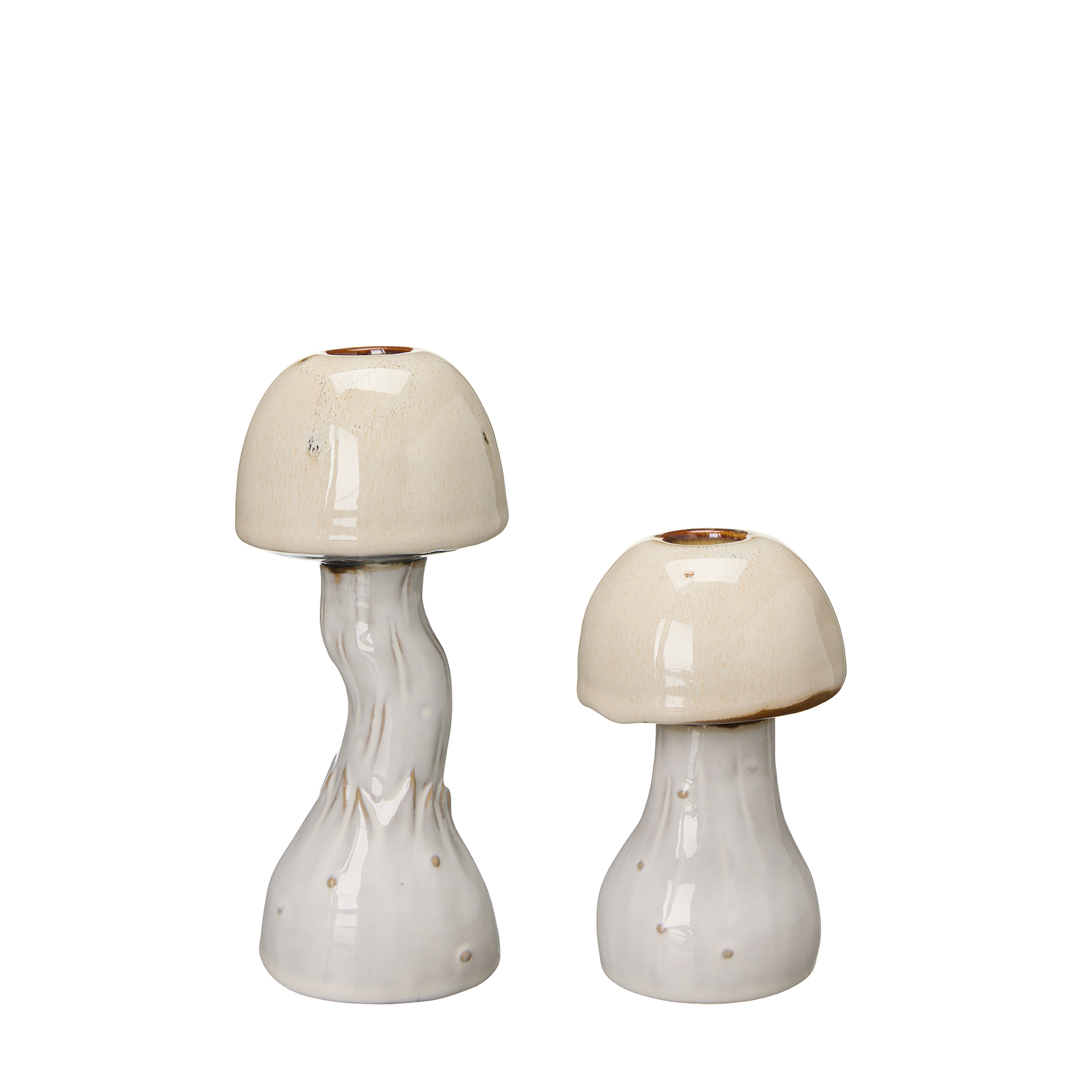 Candlestick Mushroom Beige - Large - 6