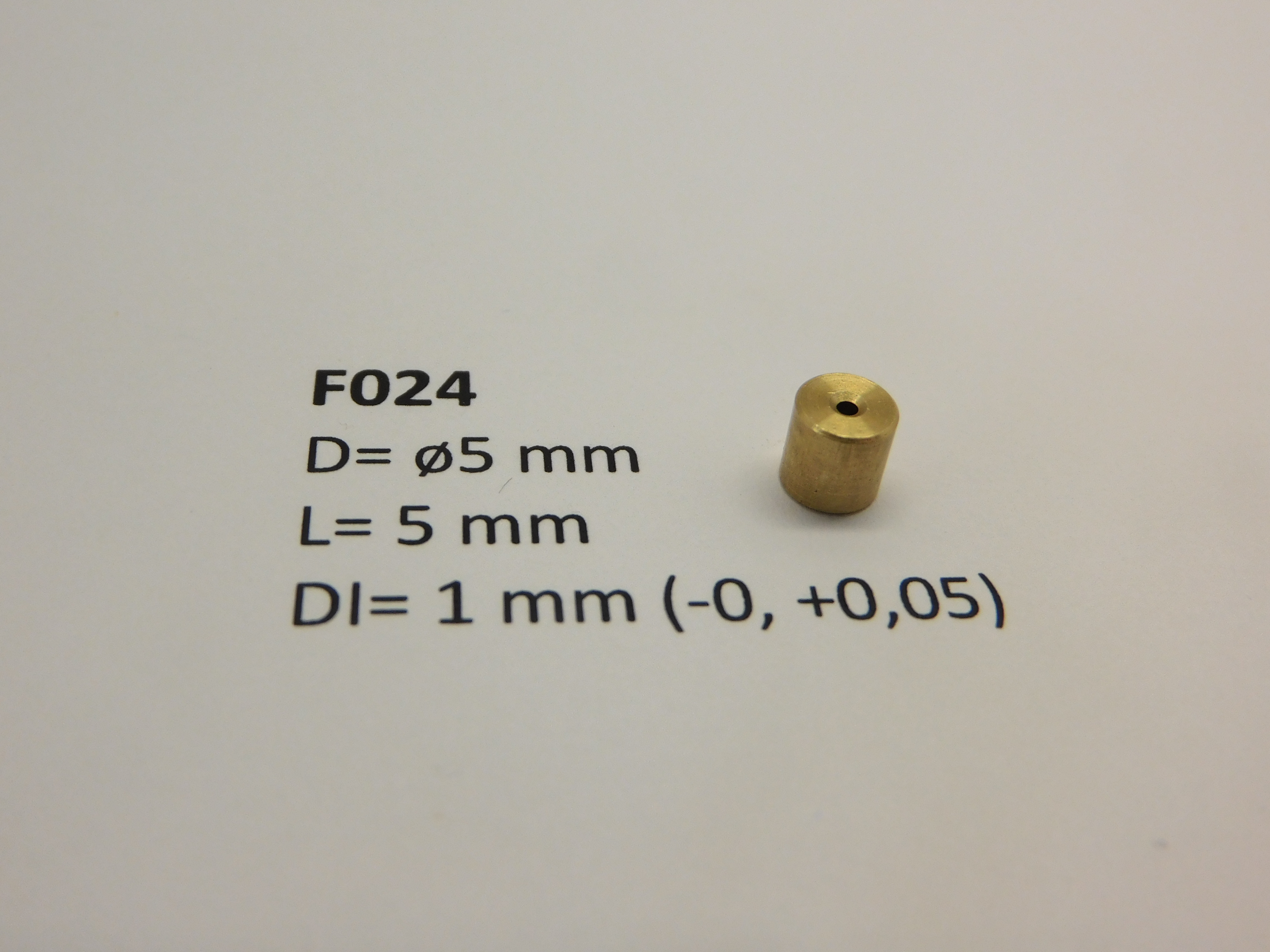 Svänghjul ø5 mm x 5 mm x ø1 mm