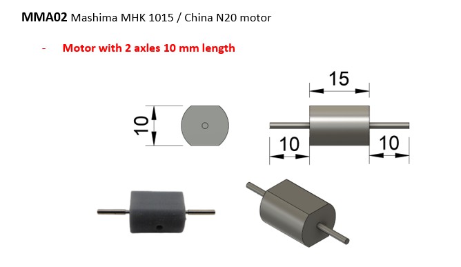Utbytesmotor MMA02 - 3