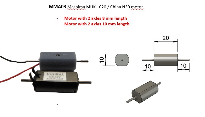 Utbytesmotor MMA03 - 3
