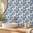 Delft Tulpan – Blå Kakeldekor