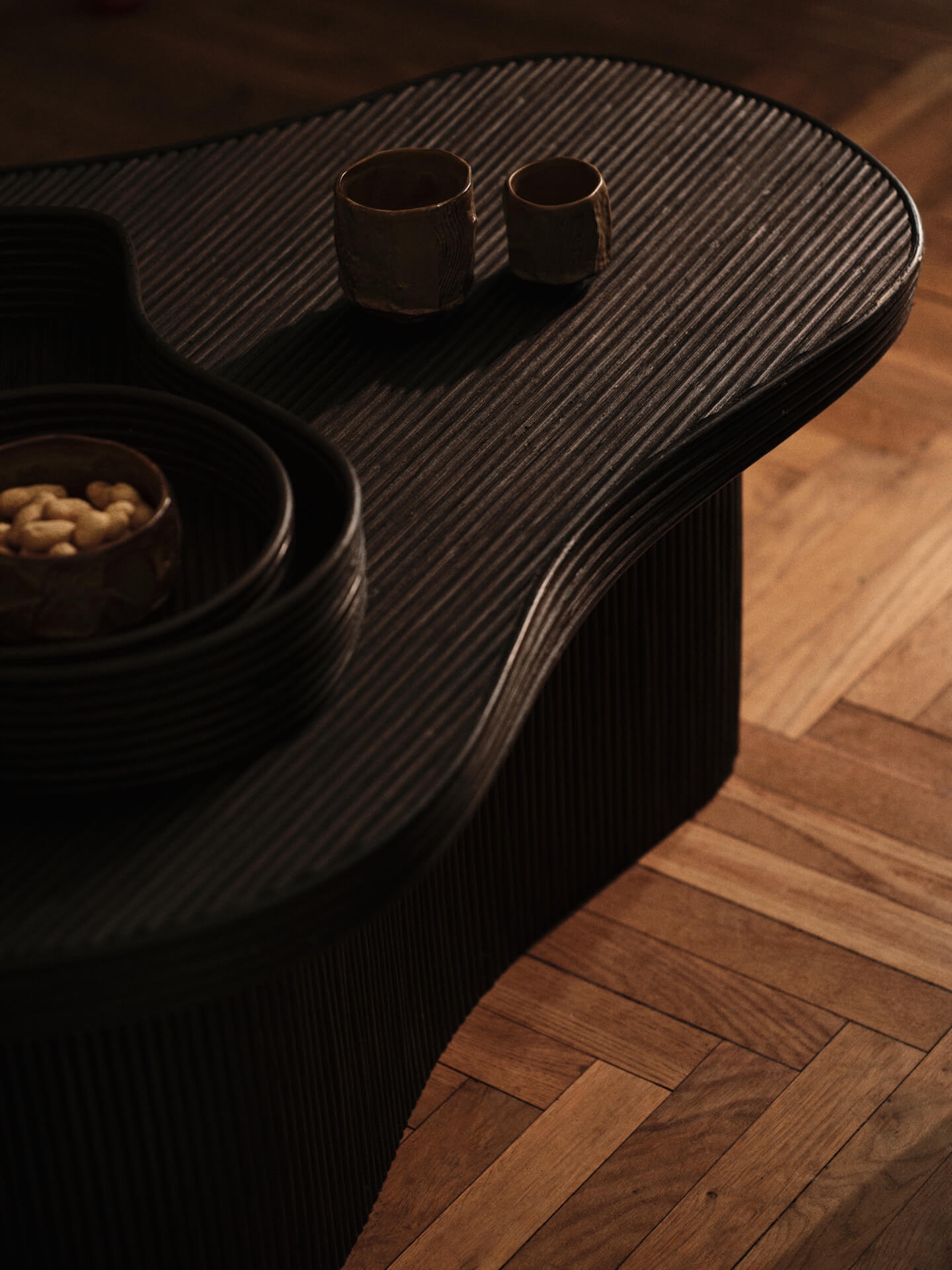 Isola sofabord, mørkbejdset, Ferm Living - 2