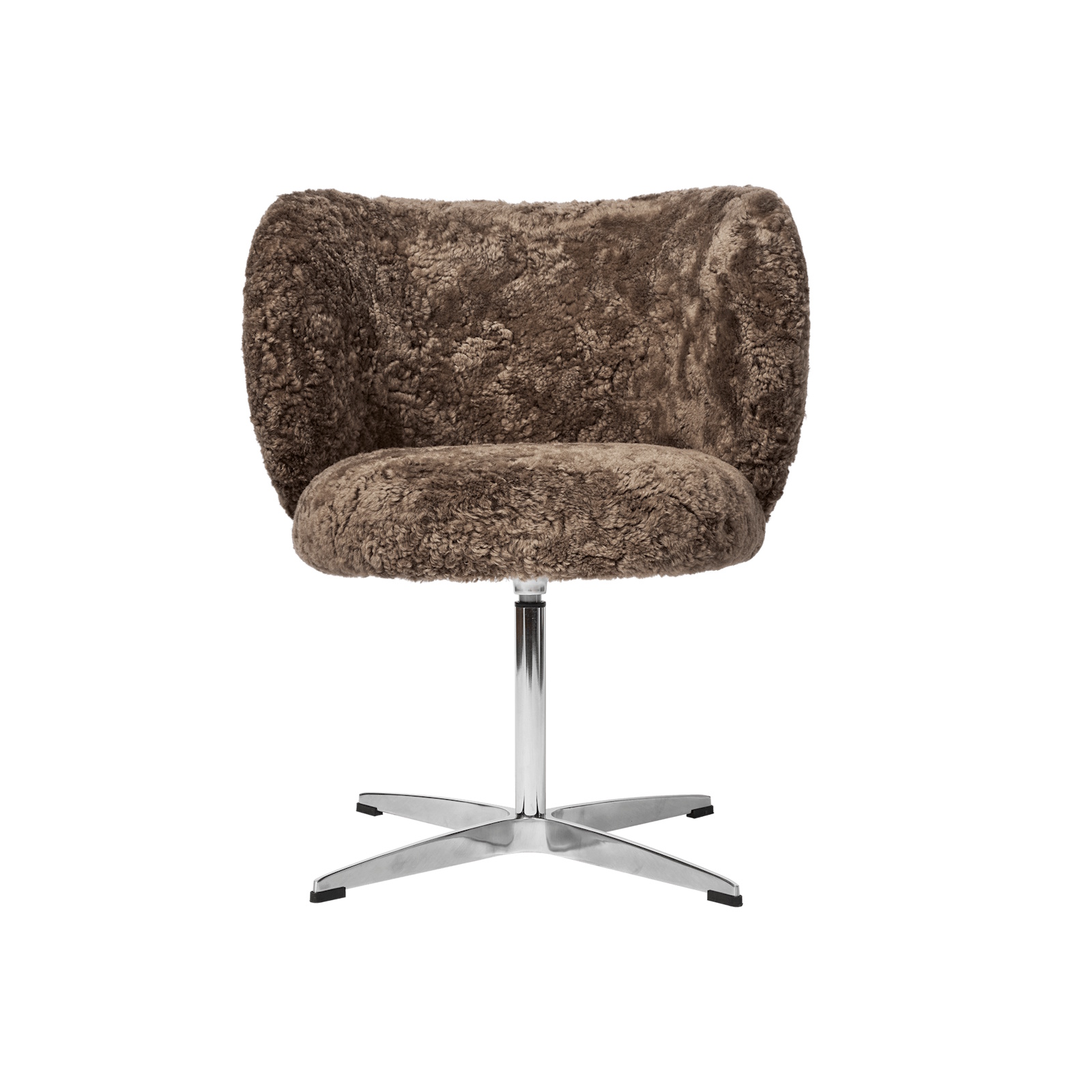 Rico spisestol Swivel Sheepskin Sahara Ferm Living