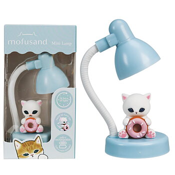 Mofusand Mini LED-lampa med Figur 12 cm - Laddningsbar