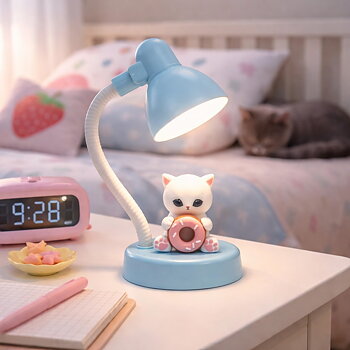 Mofusand Mini LED-lampa med Figur 12 cm - Laddningsbar