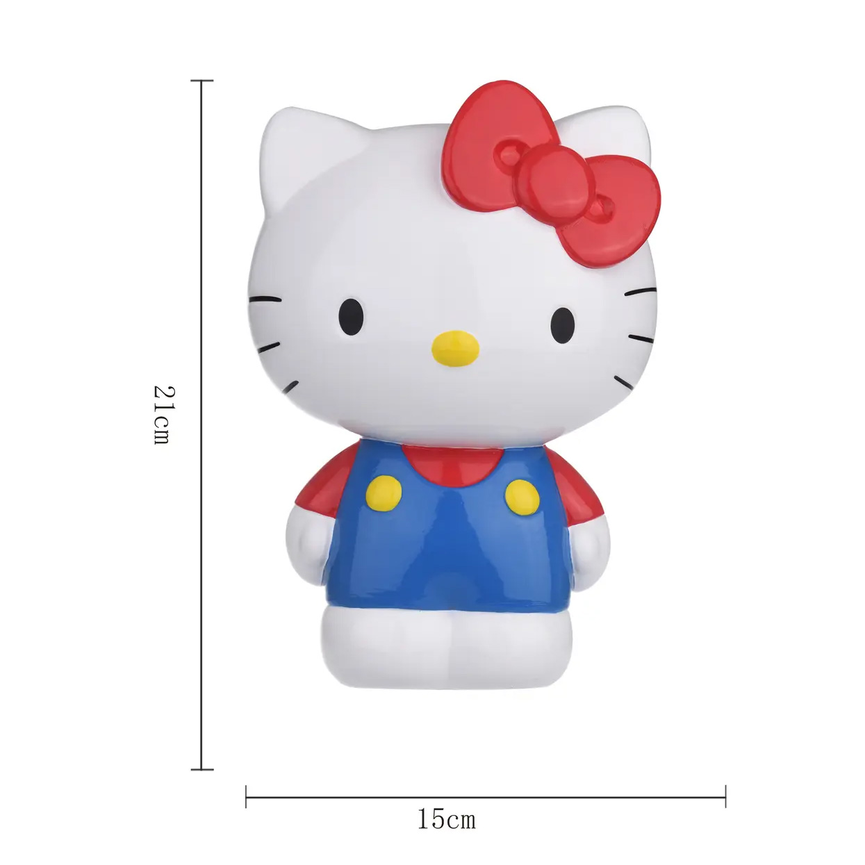 Hello Kitty 3D Sparbössa i Harts  - 21 cm - 4