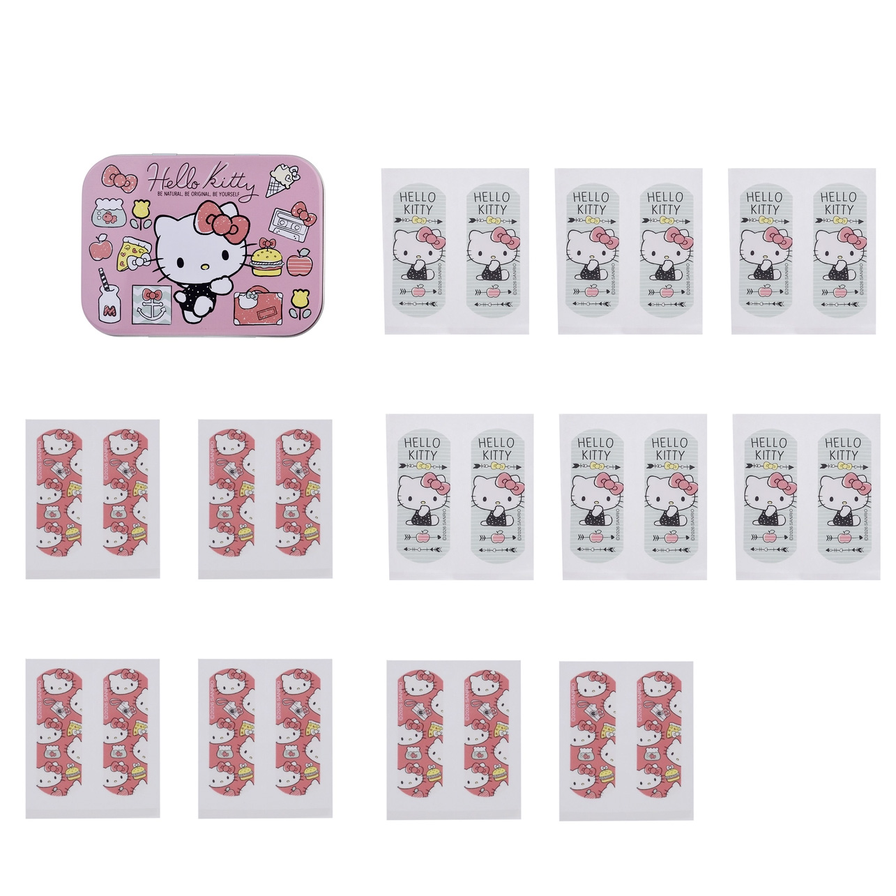 Hello Kitty Plåster i Metallask - 24 st - 3