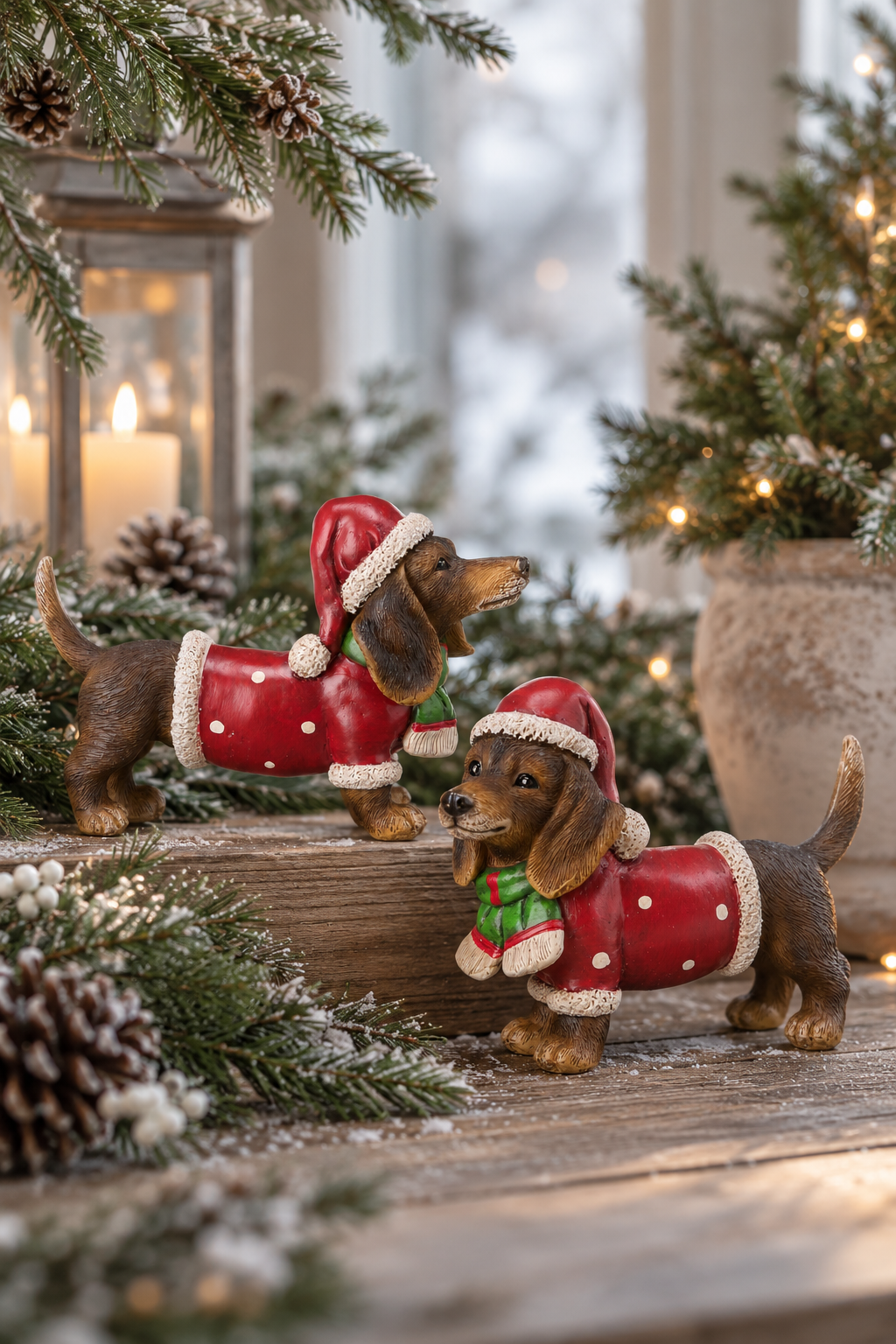 Tax Red Decoration Christmas decoration 1 pcs 22x6x13 cm