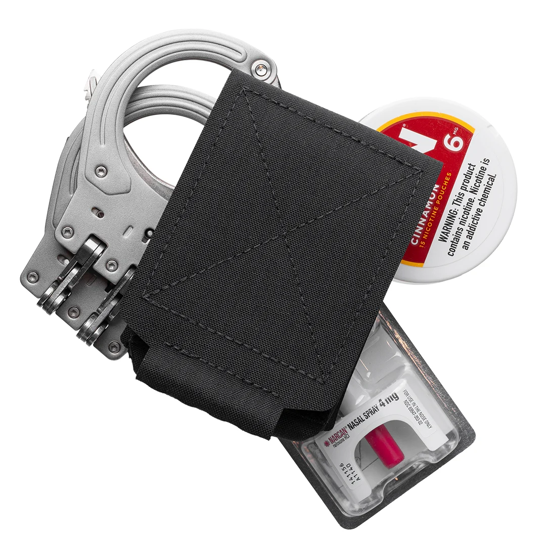 Blue alpha Enclosed Handcuff Pouch - 4