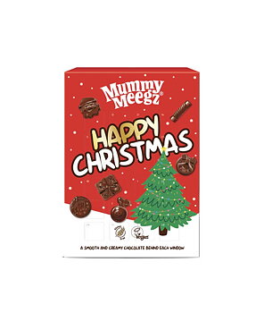 adventskalender vegansk choklad mummy meegz 72g