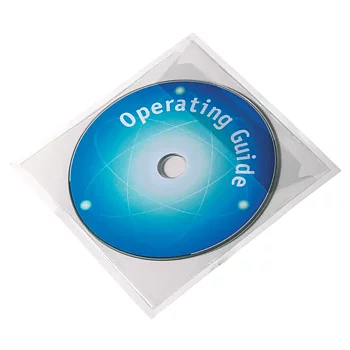 CD/DVD-förvaring självhäf 10st