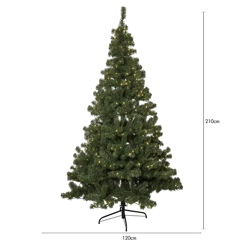 Julgran med LED Ottawa 210cm - 3
