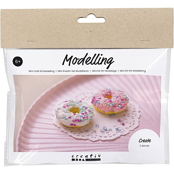 Mini DIY kit Modellera Donuts