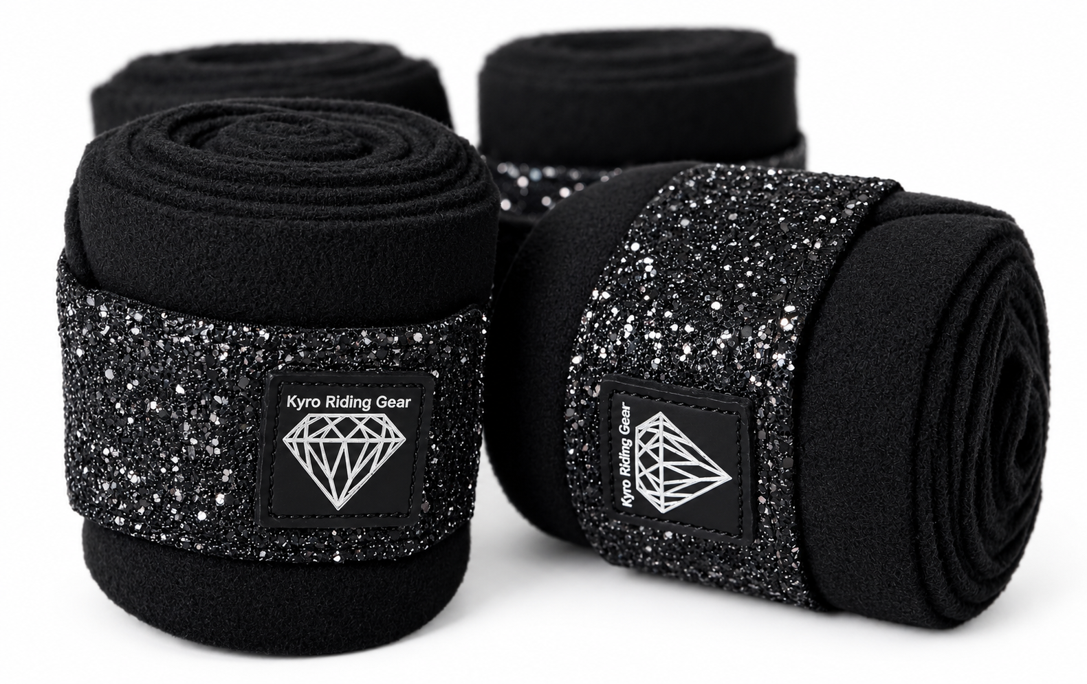 BENLINDOR SVART SUPERGLITTER SVART 4-PACK