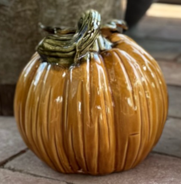 Pumpa i Porslin Orange XL BLISS - 3