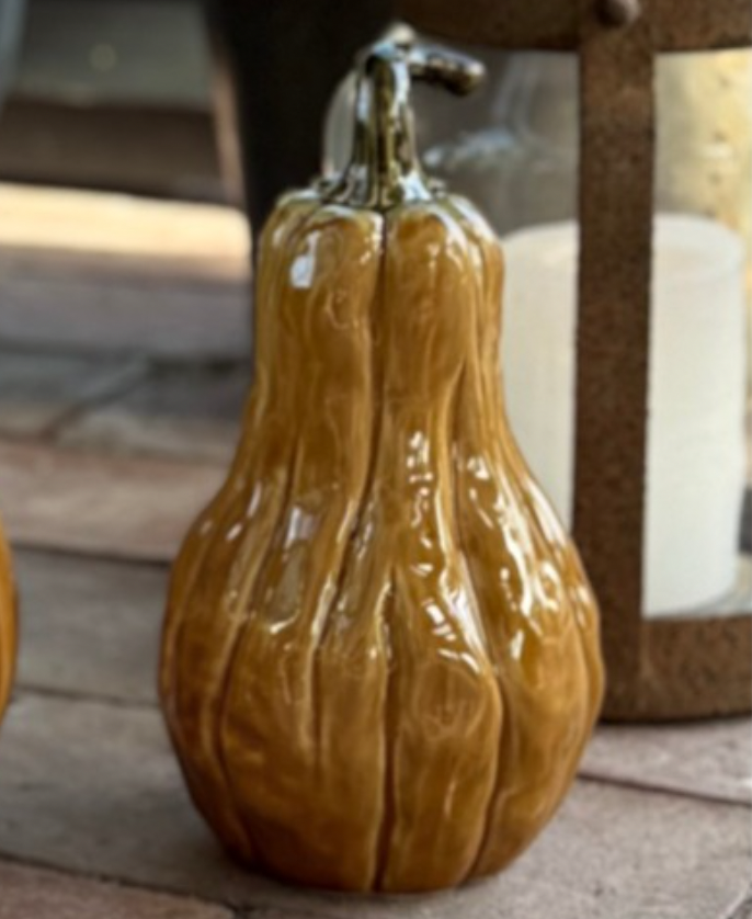 Pumpa i Porslin Orange L BLISS - 3