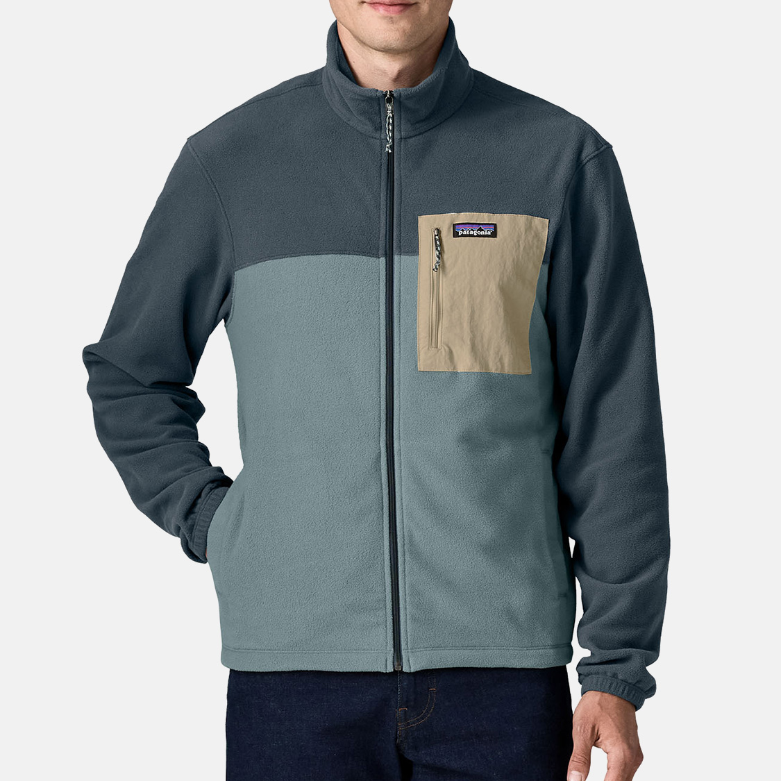 Patagonia - Micro D Patch Pocket Jacket Blue Sage - 2