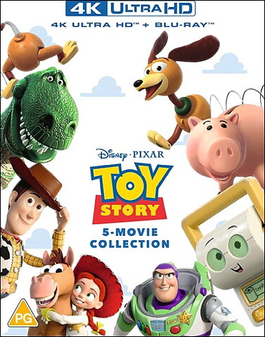 Toy Story: 5-Movie Collection (BLU-RAY 4K ULTRA HD + BLU-RAY)