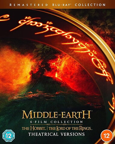 Middle-Earth: 6-Film Collection Remastered Theatrical Versions (BLU-RAY)